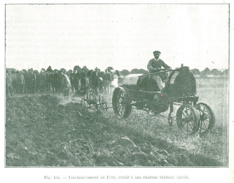 ARION tracteur/toueur de 1910   et FILTZ son successeur (1919) Tracte28