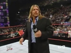 HHH et son premier match contre Jericho Triple19