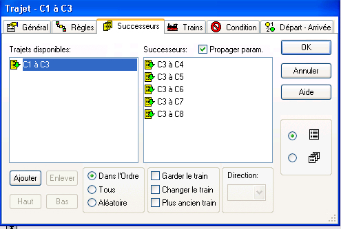 Acheminement automatique Prop10