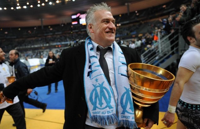 Didier Deschamps reponds au questions de Marseille autour de la Coupe de la Ligue 27031010