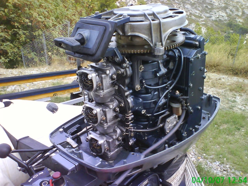 Montage des carbu du 90cv sur le 50/70cv Yamaha (le 850cm3) S850_c10