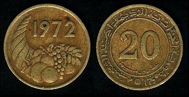 Les pièces de monnaie de l'Algérie indépendante 20c_7210