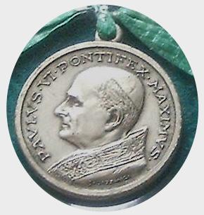 Medalla Jubilar 1975 PABLO VI / 4 BASILICAS ROMA - s. XX 210