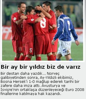 Trkiye 1996 dan sonra playoff'suz yeniden EURO 2008 de Screen10