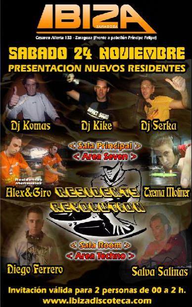 Sabado 24 Noviembre....Presentacion Nuevos DJs Ibi10