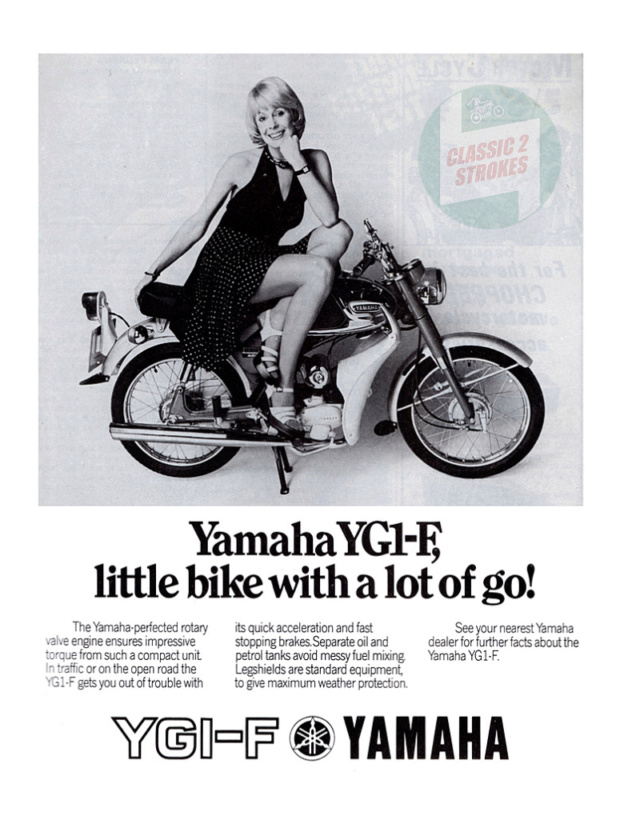 Les Pubs anciennes motos ou  autres - Page 21 Yamaha26
