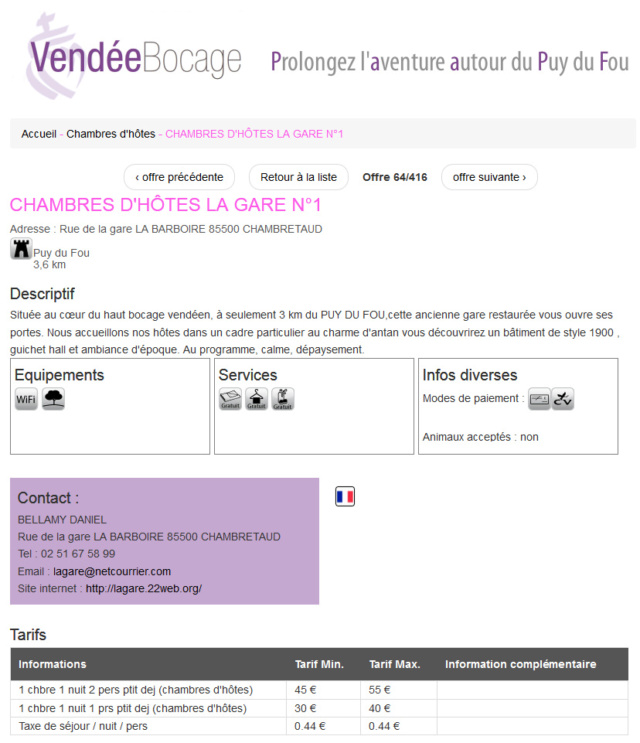 La gare de Chambretaud (Vendée) est en vente Chambr13