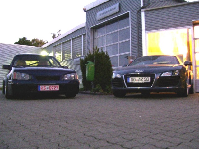 Langeweile - Mein Ascona und ein Audi R8 im Vergleich :-) K-100_14