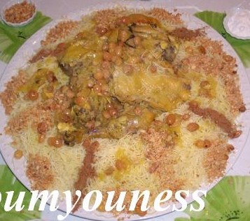 Seffa / Saffa marocaine au poulet Diner110