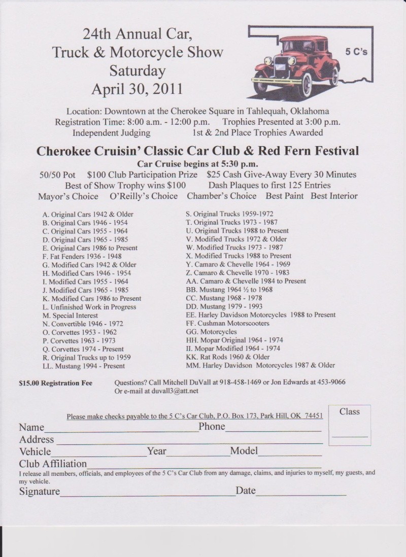 Tahlequah Car Show April, 30th 2011 (Challenge Event) - Page 4 Car_sh10