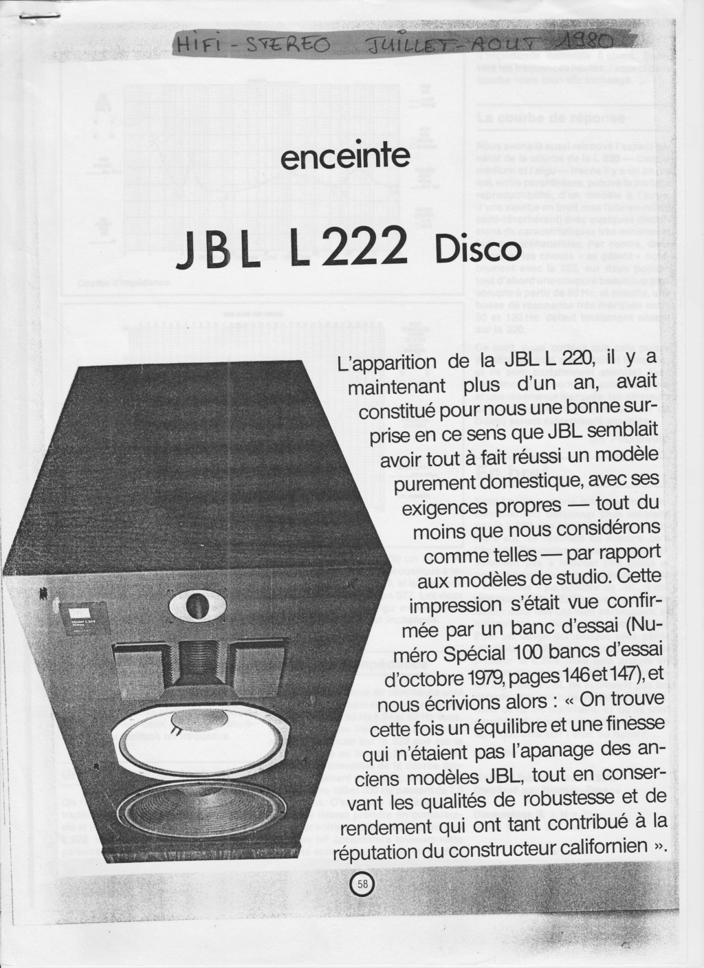 Modèle L222 Année 1980 Numzo542