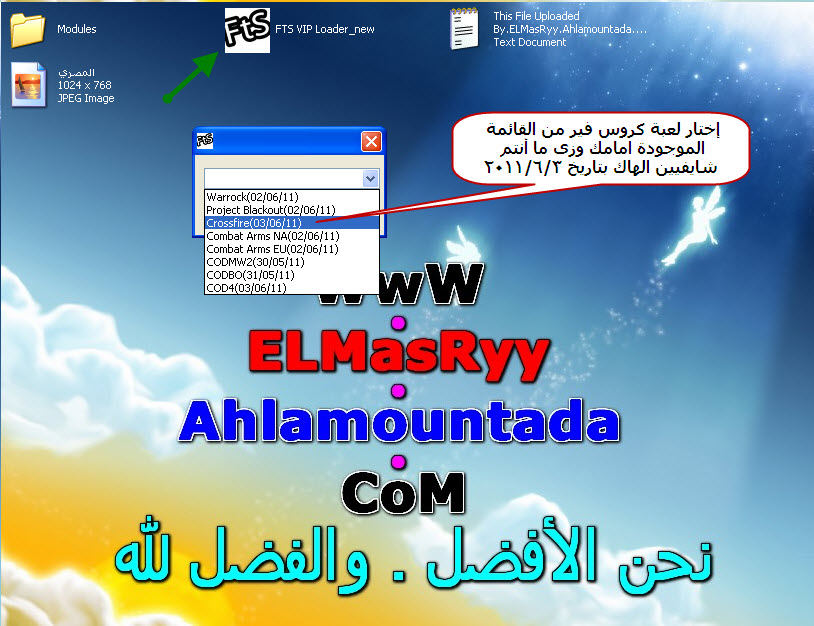 هاك FTS VIP Loader بتاريخ 4/6/2011 عند المصري وقبل أى حد Pic11