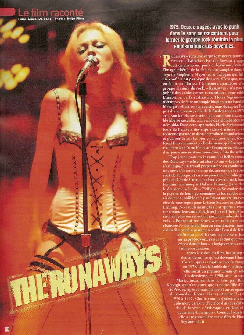 [Kristen Stewart et Dakota Fanning] The Runaways - Page 6 112