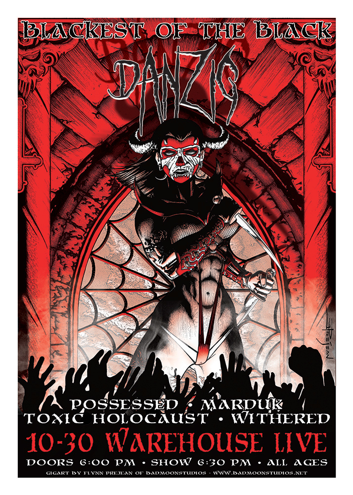 DANZIG tour posters Danzig14