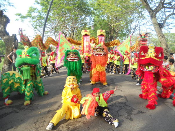 Hình ảnh quãng diễn lân sư rồng festival nghề truyền thống Huế 2011 - đoàn lân sư rồng Bạch Ngọc Đường Dscn0811