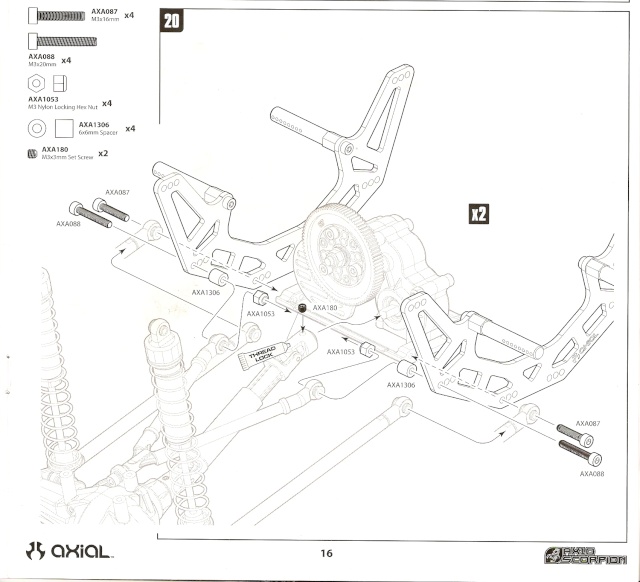 mon axial ax10 reçus en Octobre 2010 à aujourd'hui Numari29