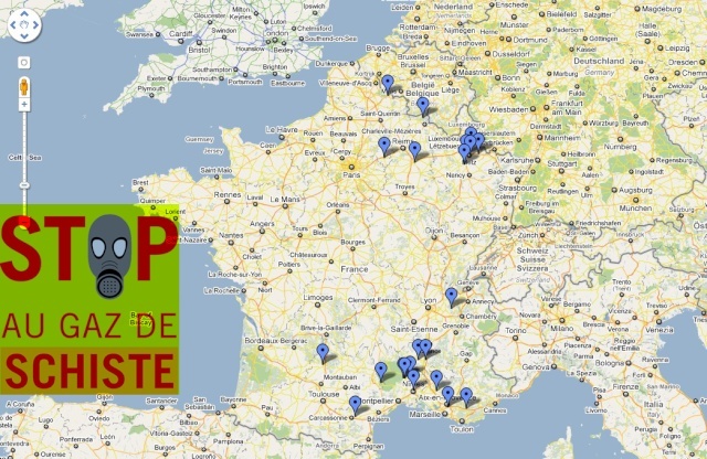 schiste - Dossier sur le gaz de schiste en France et au Québec. Carte_10