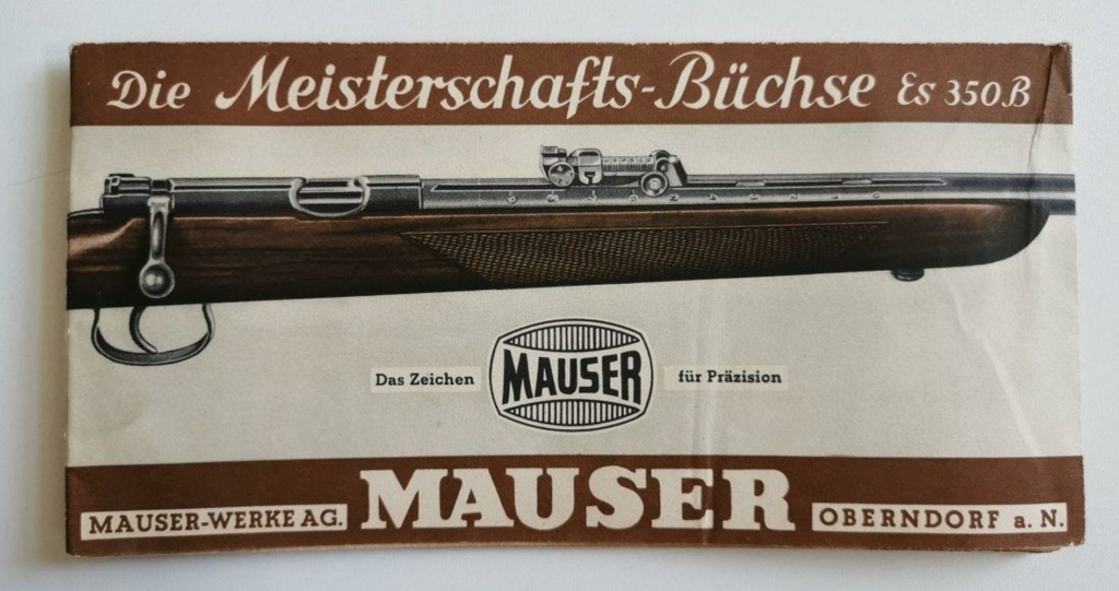 brochure commerciale mauser Es 350 B 310