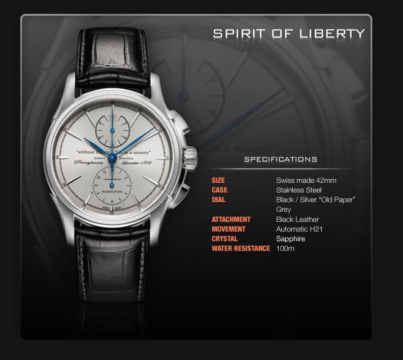 Hamilton spirit of liberty 95vl1c10