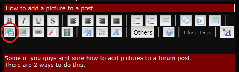 How to add a picture to a post. Yayaya10