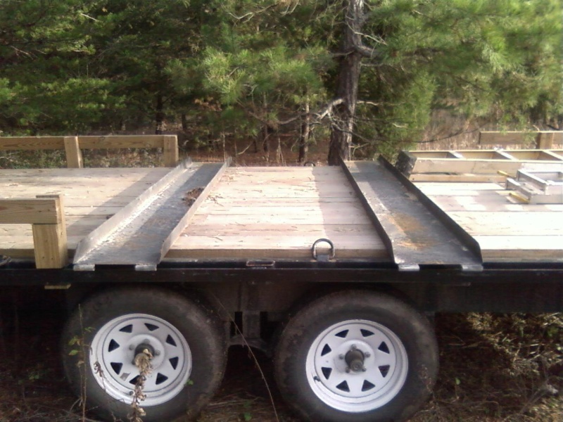 7 by 18ft flat bed trailer 12010915