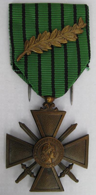 Médaille de la Croix de Guerre 1939 3940a10