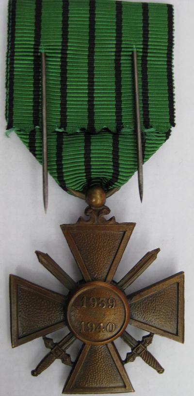 Médaille de la Croix de Guerre 1939 3940b10