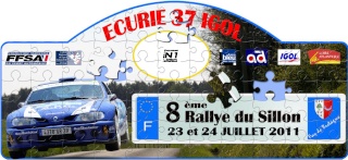 Rallye du SILLON [24 juillet 2011] (44) -Epreuve Officielle- Plaque10