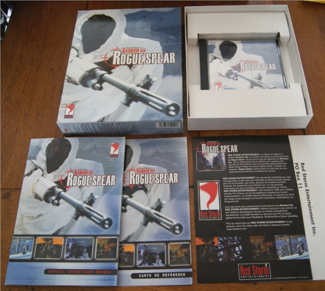 [EST] PC Big Box : "Tom Clancy Rogue Spear" (First Print Fr) 111