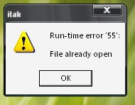 Run-time error "55" Untitl10