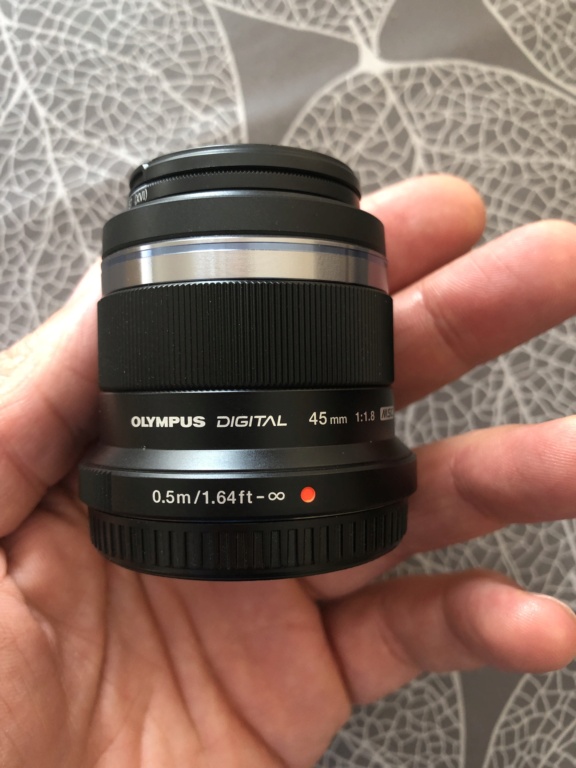 [Vendu] Olympus 45mm f/1.8:  garantie > Avril. 2023 7ba47110