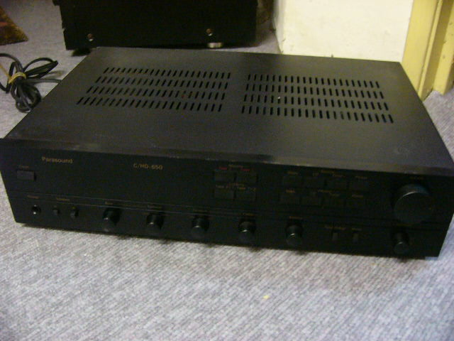 Parasound C/HD-650 Integrated Amp[used]-sold P1060128