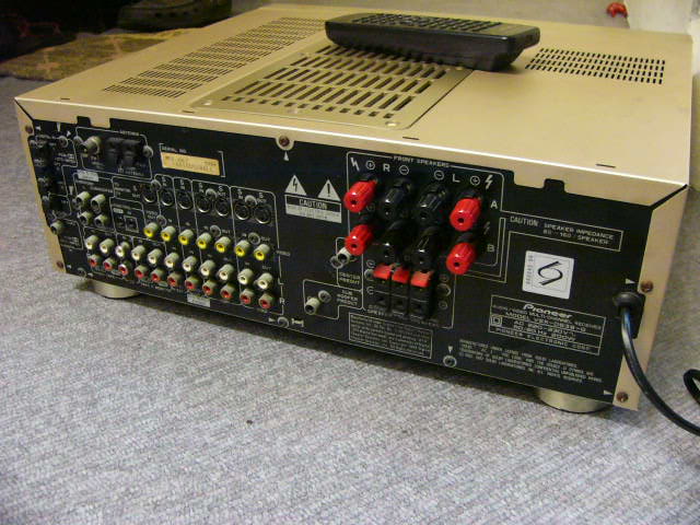 Pioneer VSX-D638 Dts 5.1 av amp[used]-sold P1060217
