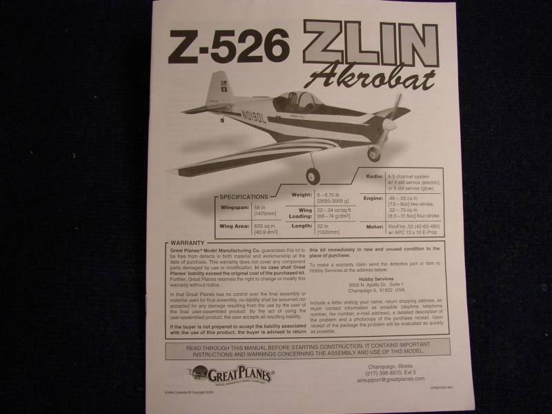 GP ZLIN 526 For Sale P5110011