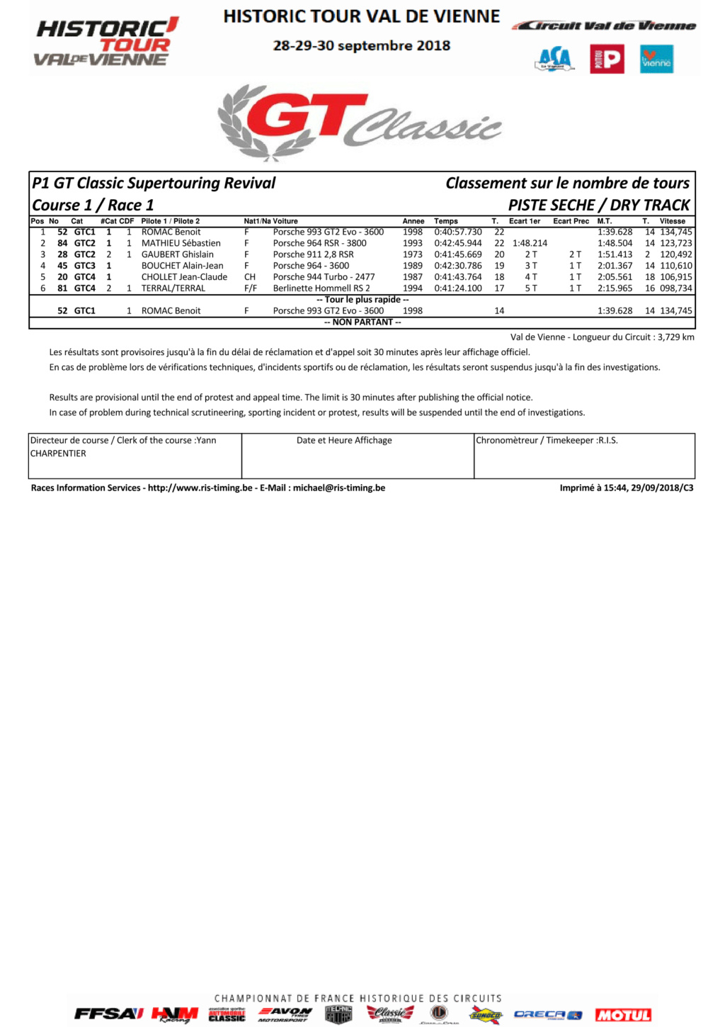 GT Classic 2018 - Page 7 Course11