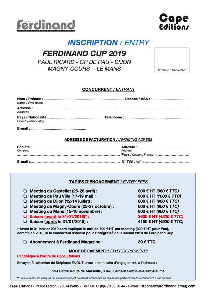 Challenge FERDINAND Cup 2019 Engage10