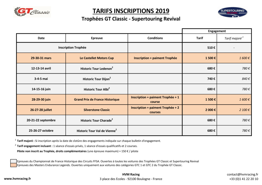 GT Classic 2019 Tarifs10