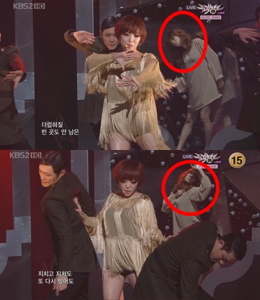 Jo Kwon, danseuse en arrière plan pour Ga-In? 20101010