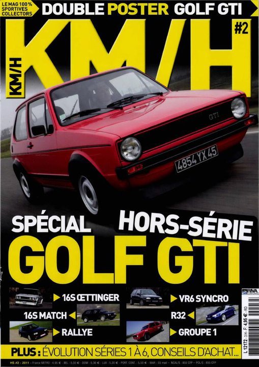 Revue KM/H  Hors serie spéciale Golf GTI 23034110