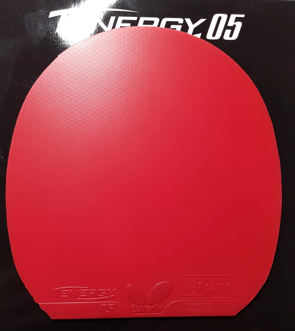 Butterfly Tenergy 05 1,9mm rouge utilisé 1 entrainement 20190210