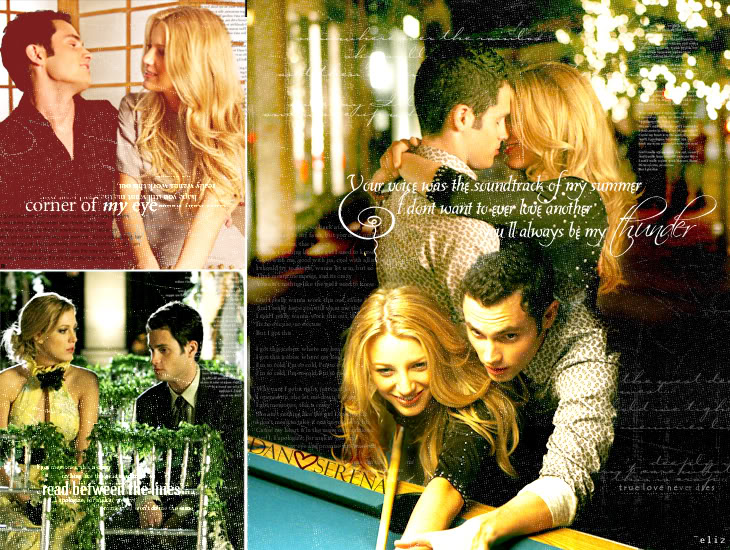 Serena/Dan (Gossip Girl) - # 1 Because... they're the ultimate fairytale 3sec10
