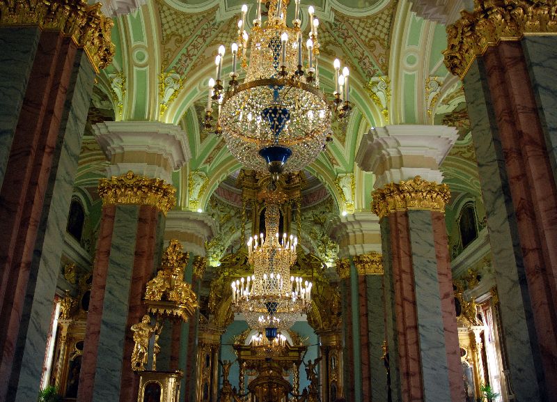 Nécropoles des souverains russes 3ème partie , chapitre 1er : la cathédrale des Saints-Pierre-et-Paul à Saint-Petersbourg 212