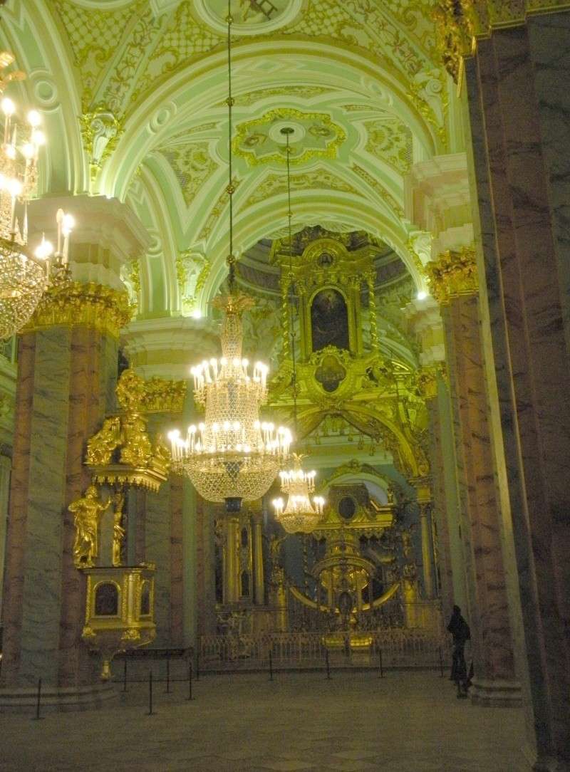 Nécropoles des souverains russes 3ème partie , chapitre 1er : la cathédrale des Saints-Pierre-et-Paul à Saint-Petersbourg 30241111