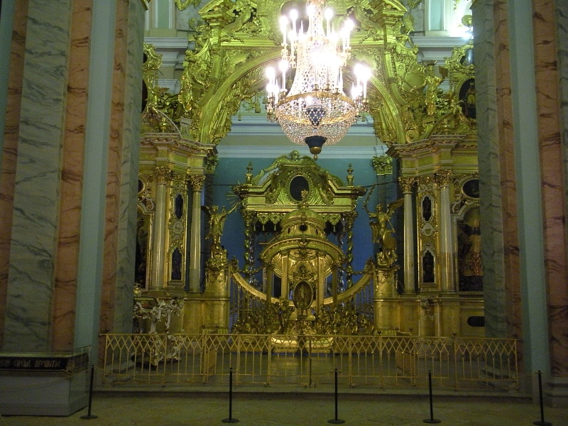 Nécropoles des souverains russes 3ème partie , chapitre 1er : la cathédrale des Saints-Pierre-et-Paul à Saint-Petersbourg 30241112