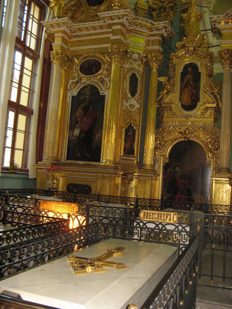 Nécropoles des souverains russes 3ème partie , chapitre 1er : la cathédrale des Saints-Pierre-et-Paul à Saint-Petersbourg 6_a1er10