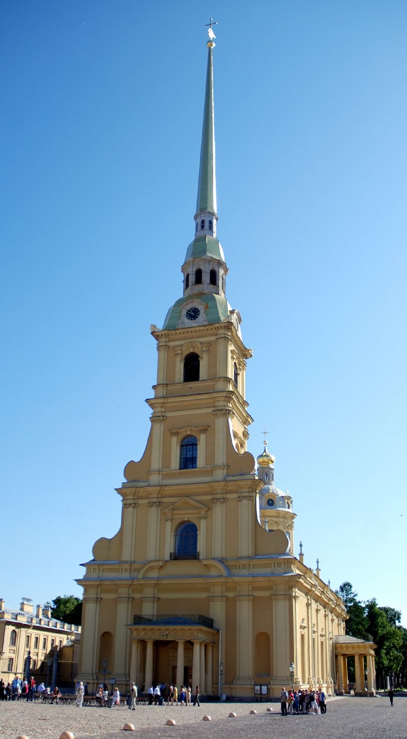 Nécropoles des souverains russes 3ème partie , chapitre 1er : la cathédrale des Saints-Pierre-et-Paul à Saint-Petersbourg 711