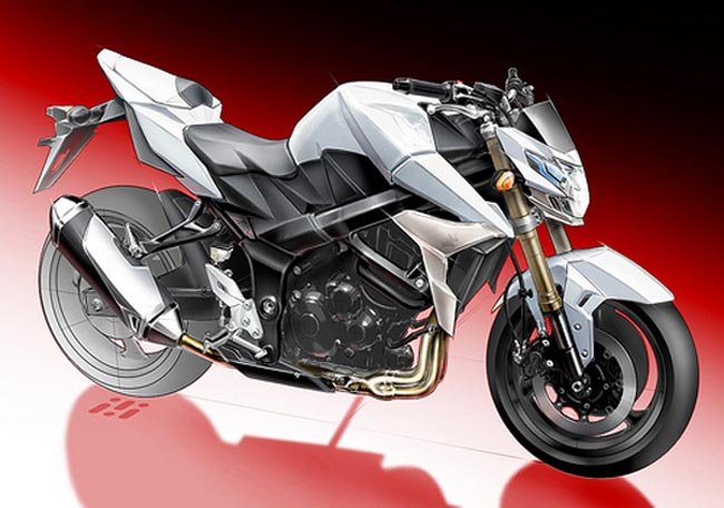 Suzuki GSR 750, Naked de media cilindrada utilitaria Suzuki10