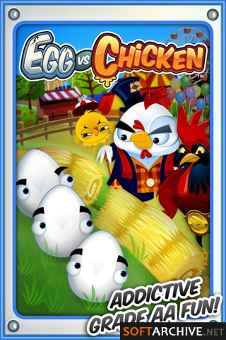  حصرياً لعبة البيض يتحدى الدجاج للايفون والايبود Egg vs. Chicken v1.0 iPhone-iPodtouch 84394110