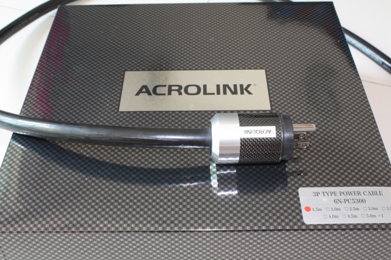 Acrolink Stressfree 6N PC-5300 Power Cord Img_6813