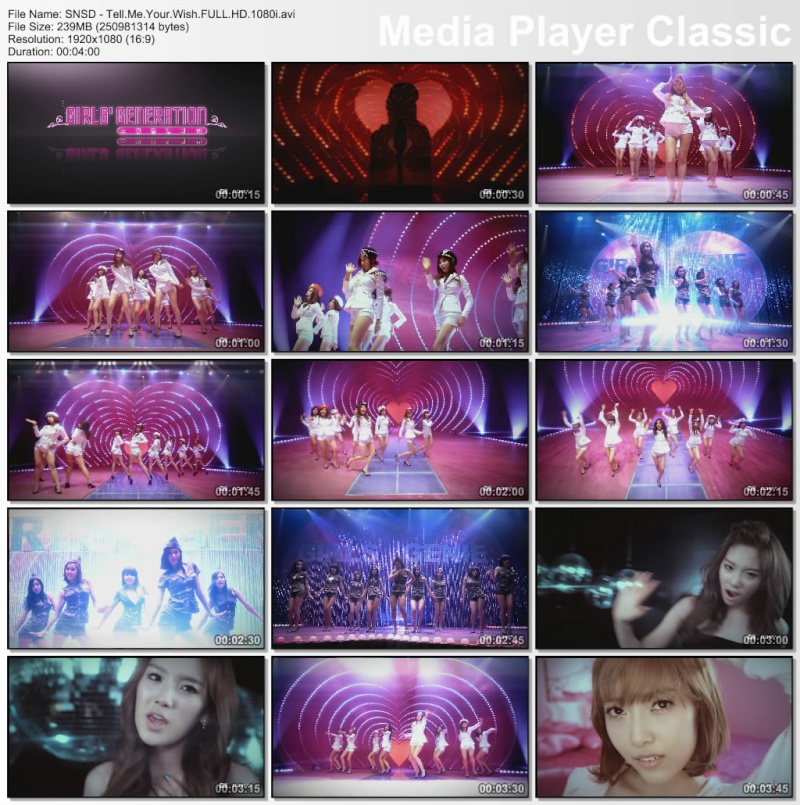 Girl's Generation - Tell Me Your Wish [FULL HD] Genie10